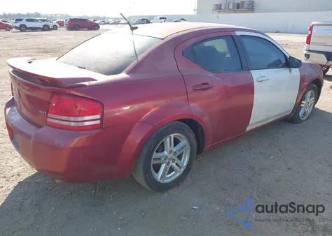 2008 Dodge Avenger Sxt z USA, uszkodzony, nr VIN 1B3LC56K48N261271